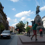 Standbeeld Koning Jagiello 2