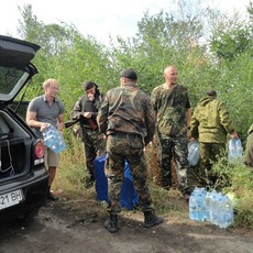 Ukrainians die for freedom